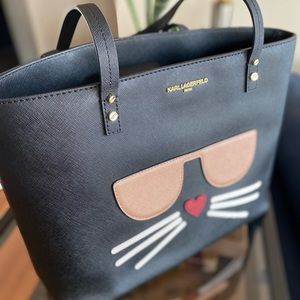 Karl Lagerfeld Maybelle Cat Tote